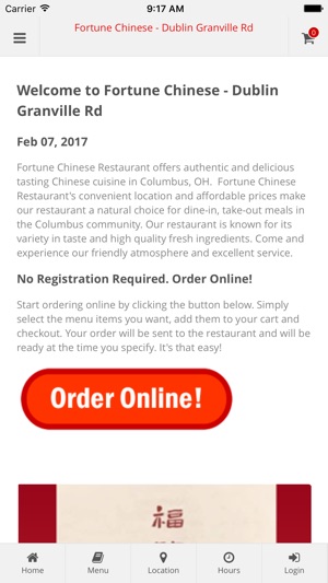 Fortune Chinese - Columbus