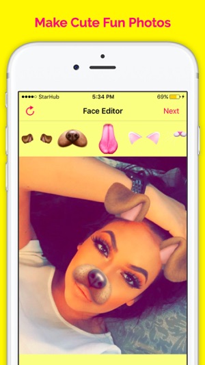 Funny Face Filters - Face Snow(圖1)-速報App