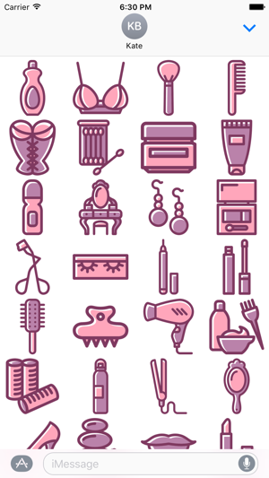 Fashion Stickers - Beauty and Style Emoji(圖3)-速報App