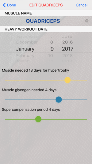 Muscle Health - Supercompensation Calculator(圖3)-速報App