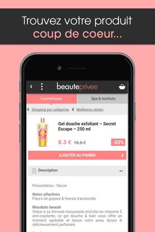 Beauté Privée screenshot 2