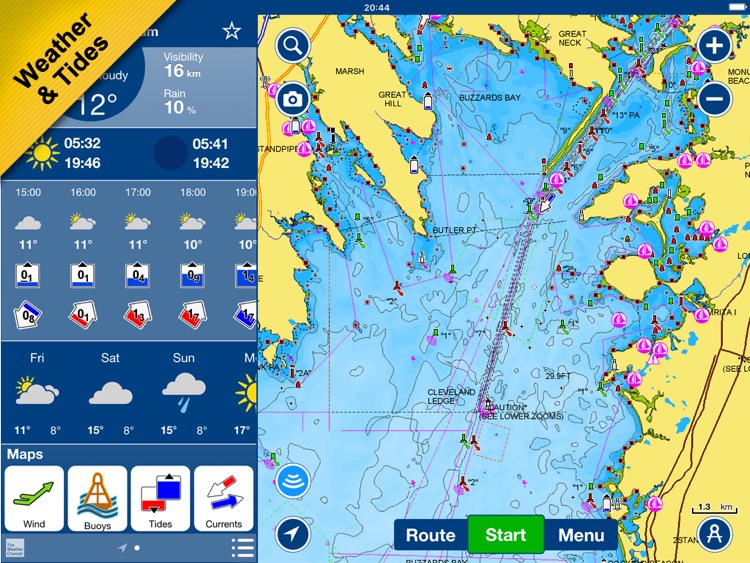 Boating Europe HD screenshot-4
