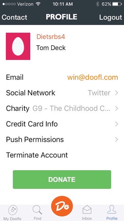 Doofl: Win For Your Charity