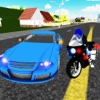 Traffic Police Bike Chase 3D