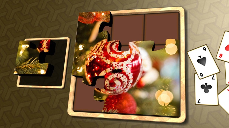 Jigsaw Solitaire Christmas screenshot-4