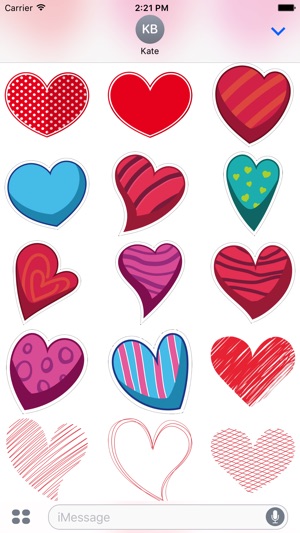 Love Stickers #2 for iMessage(圖2)-速報App