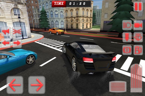 Race Car Driving Simulator: City Driving Test 3D screenshot 4