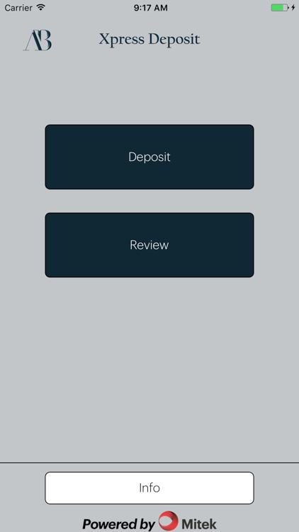 Affinity Bank Xpress Deposit