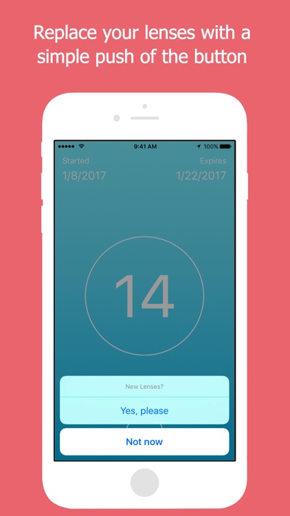 LensAlert - Contact Lens Reminder and Tracker