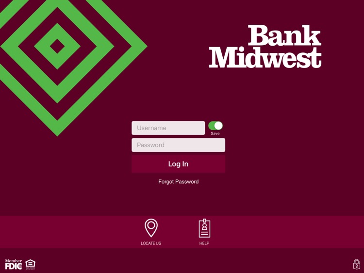 Bank Midwest for iPad
