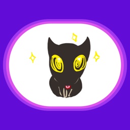 Midnight the Cat Stickers for iMessage