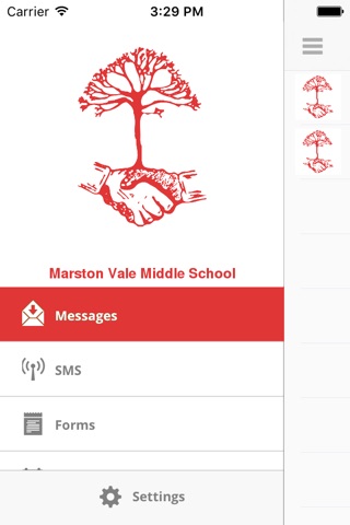 Marston Vale Middle School (MK43 9NH) screenshot 2