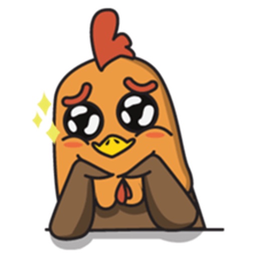 Jerry The Rooster Stickers icon