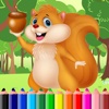 animal forest colouring books games