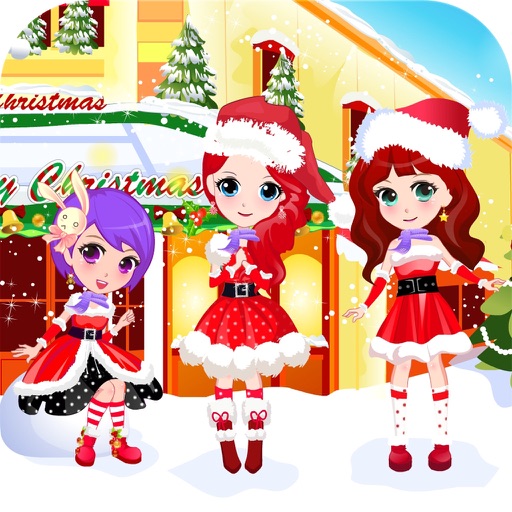 Royal Three Princesses Christmas HD icon