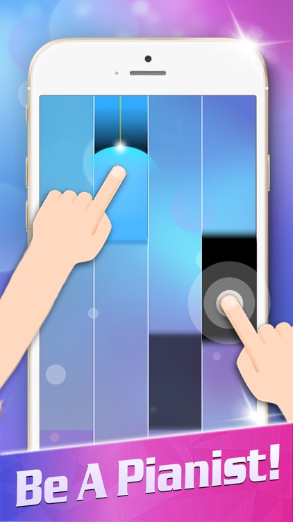 Magic Music Piano: Black & White Tiles 2