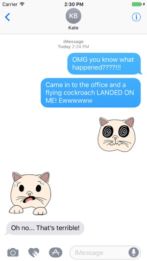 Funny Crazy Cat Stickers(圖4)-速報App