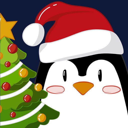 Christmas Penguins 2017 - fun stickers