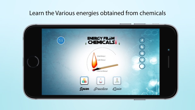 Energy from chemicals