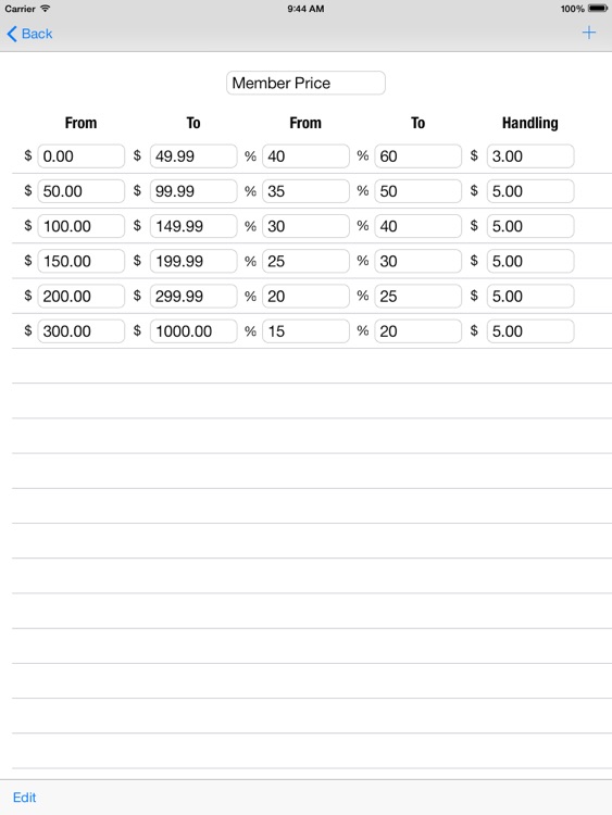 Price Margin screenshot-3