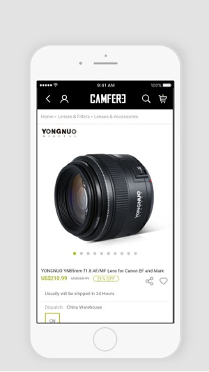 Camfere Photography Gear Store(圖4)-速報App