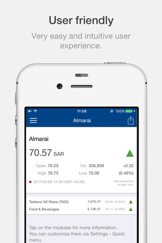 Almarai Investor Relations screenshot 2