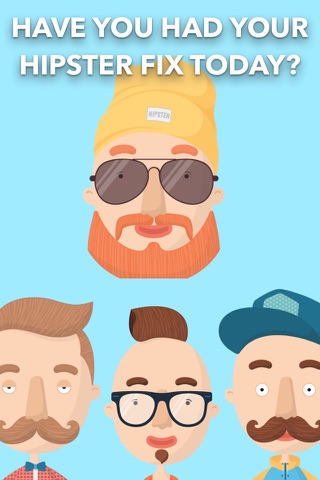 Hipster Dude Stickers for iMessage screenshot 4