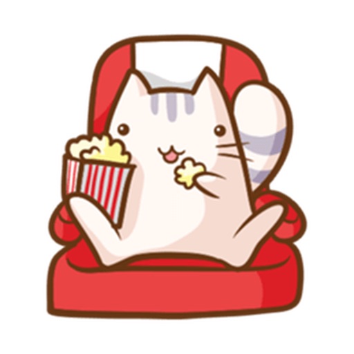 Lovely Cat And Friends Stickers icon