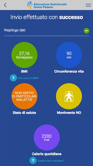 Calorie&Menu della Salute(圖3)-速報App