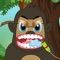 Dentist Games: King Kong Eat Banana Yellow Teeth