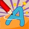 ABC Tracing Alphabet Learning Writing Letters is a fantastic and completely free application for children learning to write and recognize their ABC’s