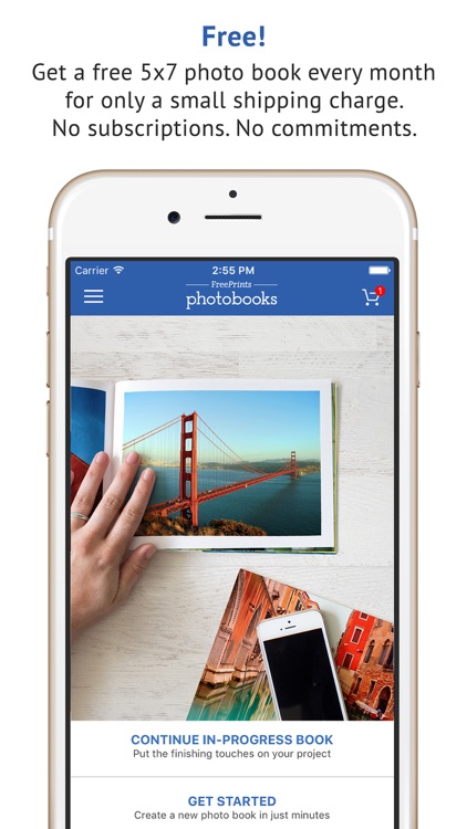 FreePrints Photobooks – Free book every month
