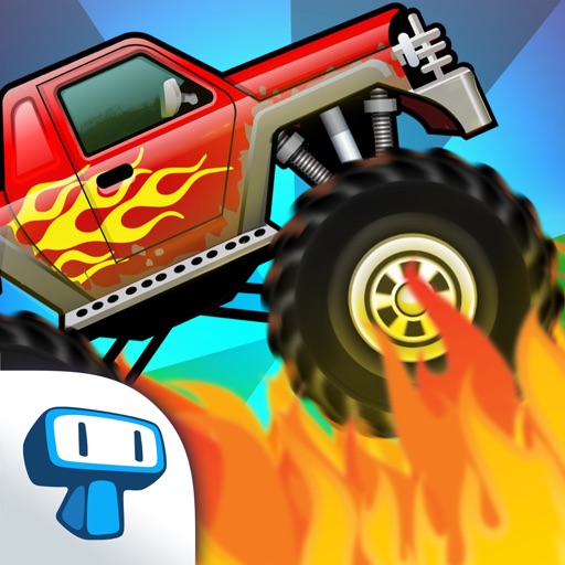 Monster Truck: Climb Racing - Crazy Road Challenge