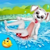 Baby Puppy Swimming Pool Party