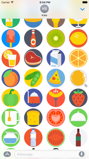 Food Stickers - New Delicious Emoji for Texting(圖3)-速報App