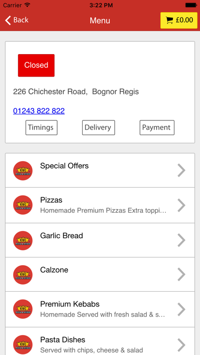 How to cancel & delete King Pizza & Kebab Bognor Regis from iphone & ipad 2