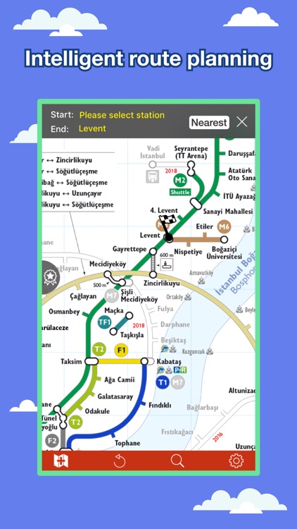 Istanbul Transport Map - MTR and Route Planner.