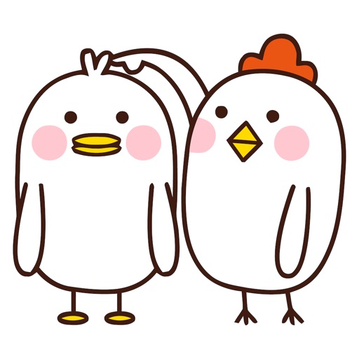 Cheerful Chickens Animated Stickers