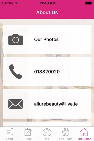 Allure Beauty Dublin screenshot 3