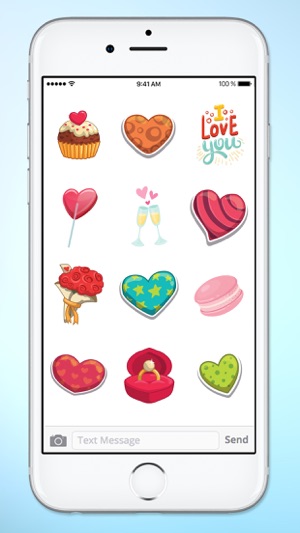 Valentines Day Love and Romance Sticker Pack(圖5)-速報App