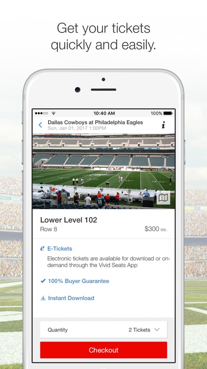 Vivid Seats – Tickets: Sports, Concerts, Theater screenshot-3