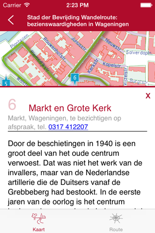 Proef Wageningen App screenshot 2