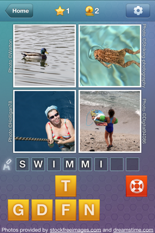What`s the Word - a fun and addicitve word association game with pics and words like logos quiz! Games