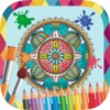 Mandalas to paint - coloring book to draw