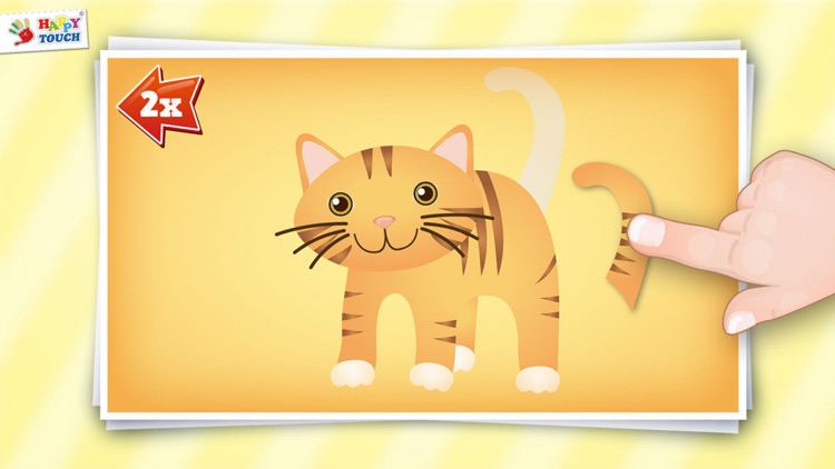 Animated Animal Puzzle for kids by HAPPYTOUCH®