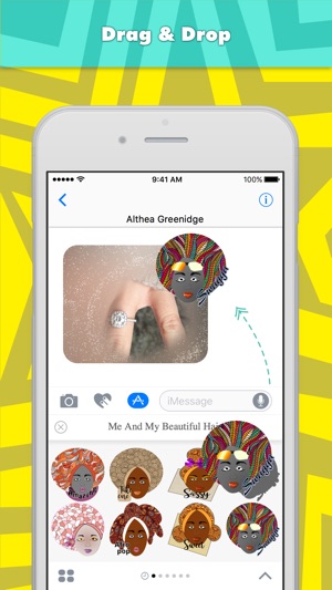 Me And My Beautiful Hair stickers for iMessage(圖1)-速報App