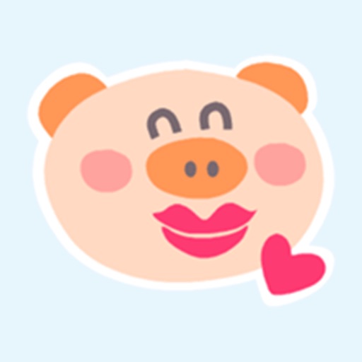 Piggy Smile Animated Stickers icon