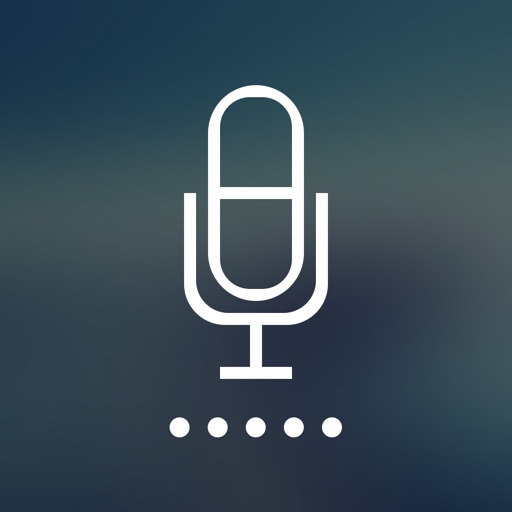 Voice memo hd - smart audio sound recorder Icon
