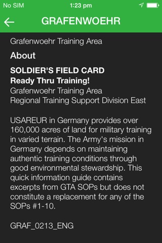 Soldier's Field Card screenshot 3