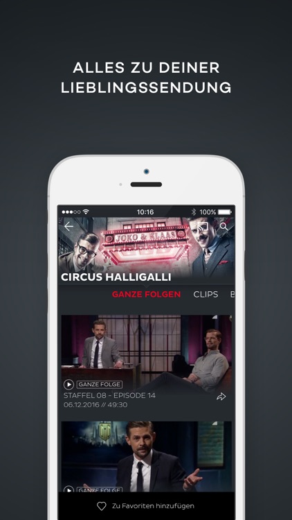 7TV - Mediathek, TV Livestream